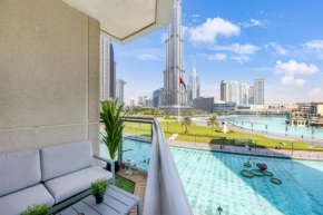 Durrani Homes - The Luxe 3br with Burj Khalifa and Fountain View - third room without partition